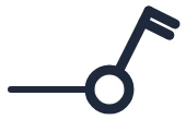 2-pole switch symbol in a single-line diagram
