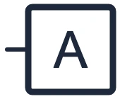 Air conditioner symbol in a single-line diagram