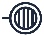 Boiler with storage symbol in a single-line diagram