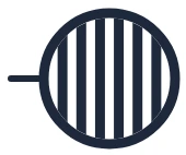 Boiler symbol in a single-line diagram