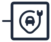 Car charger as a device symbol in a single-line diagram