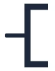 Data socket symbol in a single-line diagram