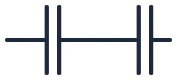 Earth bar symbol in a single-line diagram