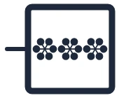 Freezer symbol in a single-line diagram
