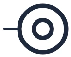 Push button symbol in a single-line diagram